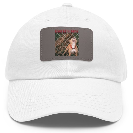 Discover Knocked loose (5)  (1)(2)(3)(4)(5)(6)(7)(8)(9) Dad Hat With Leather Patch