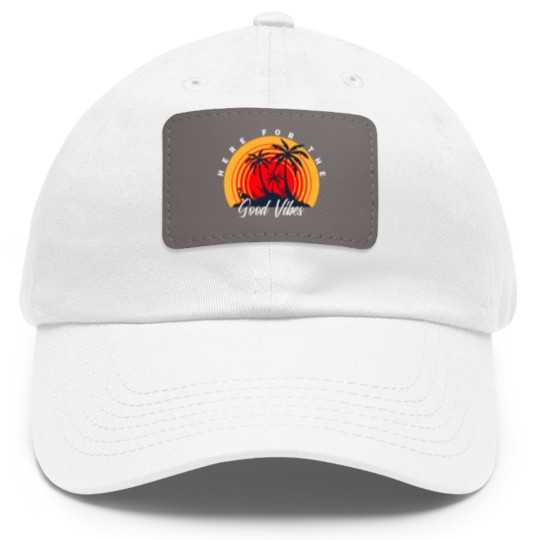Discover Here For The Good V - Good V - Dad Hat With Leather Patch