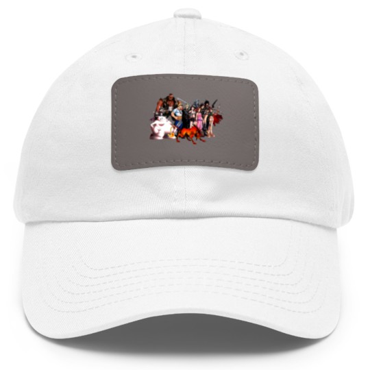 Discover Final Fantasy 7 1997 Dad Hat With Leather Patch