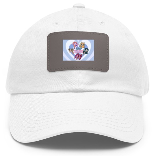 Discover NewJeans Powerpuff Girls Heart Dad Hat With Leather Patch