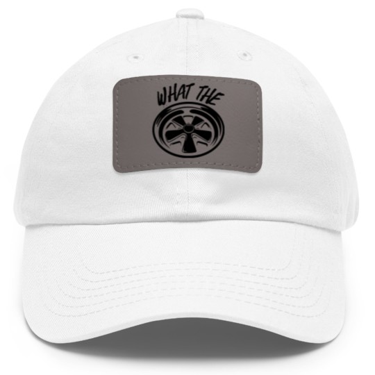 Discover What the Fuchs rim aluminum car air-cooled Dad Hat With Leather Patch