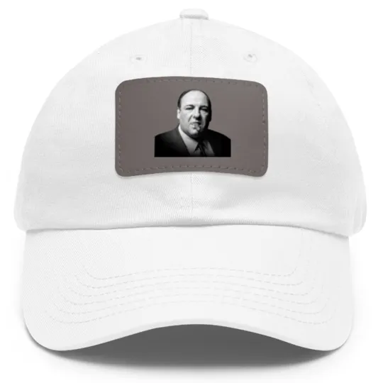 Discover Tony Soprano  The Sopranos Dad Hat With Leather Patch
