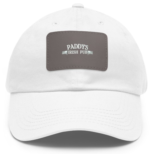 Discover Paddy's Irish Pub Dad Hat With Leather Patch,It's Always Sunny in Philadelphia Dad Hat With Leather Patch,St Patrick's Day Dad Hat With Leather Patch