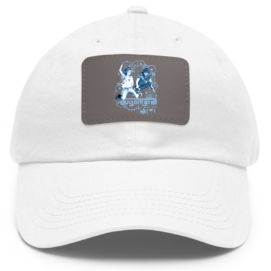 Discover Sugarland tour navy Dad Hat With Leather Patch large Dad Hat With Leather Patch