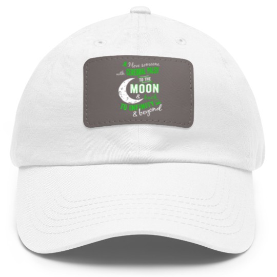 Discover Cerebral Palsy - Cerebral Palsy Awareness Dad Hat With Leather Patch