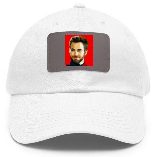 Discover chris pine - Chris Pine - Dad Hat With Leather Patch