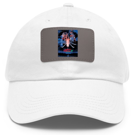 Discover A Nightmare On Elm Street 3 Dad Hat With Leather Patch