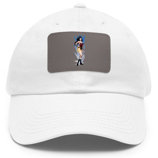 Discover Wonder Woman & Sword Dad Hat With Leather Patch