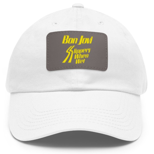 Discover Bonjovi Bon Jovi Bon Jovi Bon Dad Hat With Leather Patch