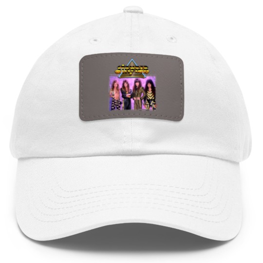 Discover Stryper Dad Hat With Leather Patch