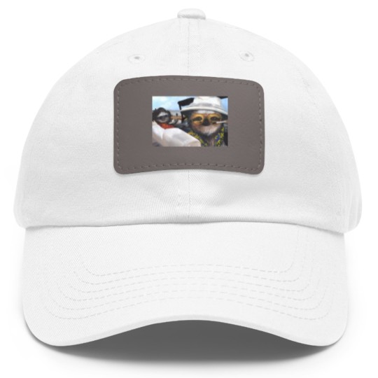 Discover Fear and Loathing in Sloth Vegas Dad Hat With Leather Patch