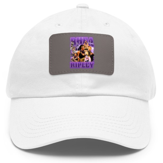 Discover Rhea Ripley Wrestling Entertainment Dad Hat With Leather Patch