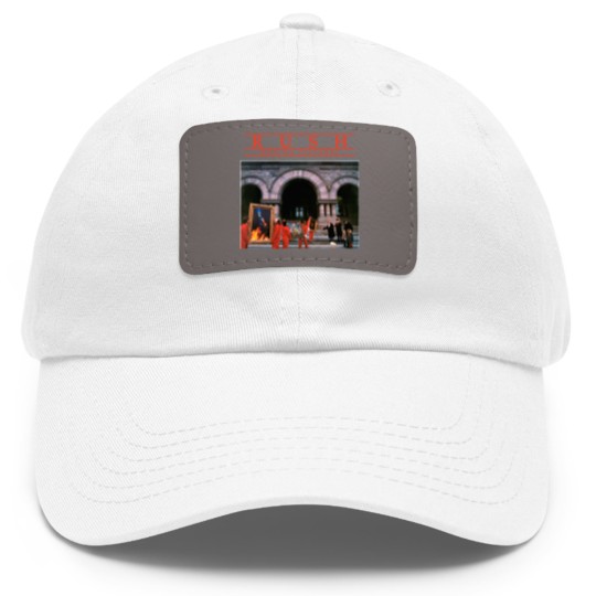 Discover Moving Pictures - Rush Dad Hat With Leather Patch