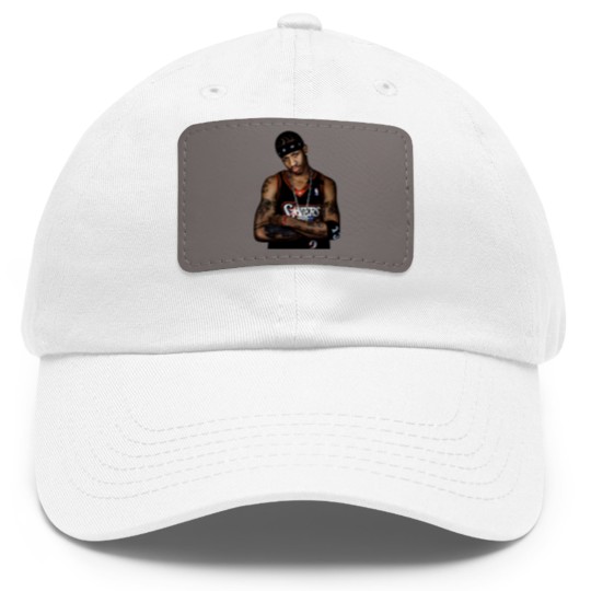 Discover Allen Iverson Dad Hat With Leather Patch, Rare The Answer Rap Dad Hat With Leather Patch Vintage Style Graphic Print