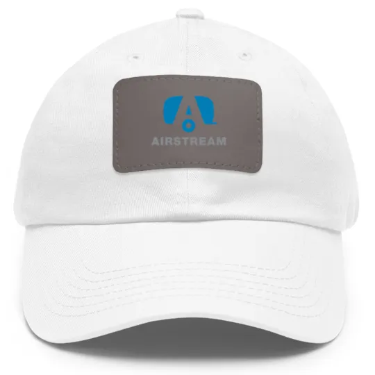 Discover AIRSTREAM Baseball Caps Dad Hat With Leather Patch