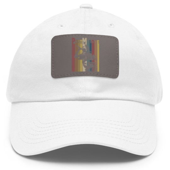 Discover Post Malone Rap Twelve Carat Tour Dad Hat With Leather Patch, Post Malone Dad Hat With Leather Patch, Post Malone Merch