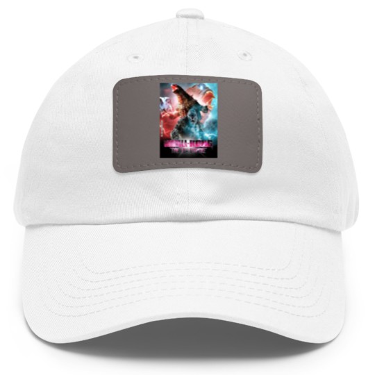 Discover god zilla X Kong The New Empire Dad Hat With Leather Patch