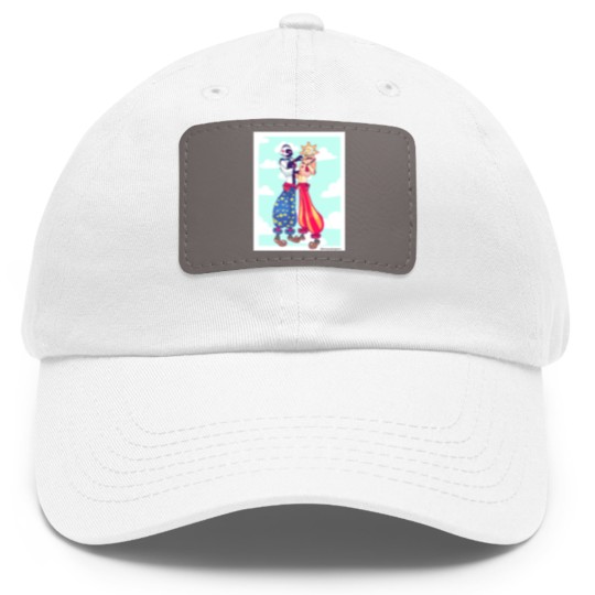 Discover Sun and Moon fnaf Long Dad Hat With Leather Patch