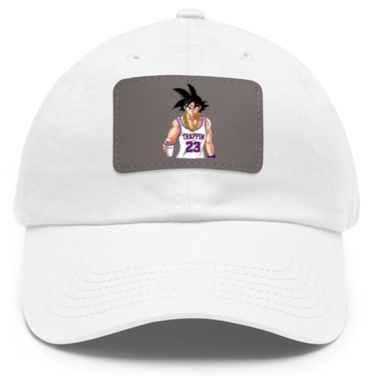 Discover Trap Goku Dad Hat With Leather Patch
