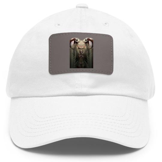 Discover Tool Dad Hat With Leather Patch - Metal Music Dad Hat With Leather Patch - Fear Inoculum