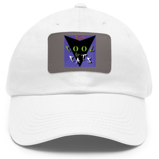 Discover Squeeze Cool For Cats Cool Cats Purple Green Dad Hat With Leather Patch