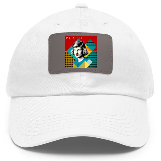 Discover SYLVIA PLATH(1)SYLVIA PLATH(1)SYLVIA PLATH(1)SYLVIA PLATH(1) Dad Hat With Leather Patch