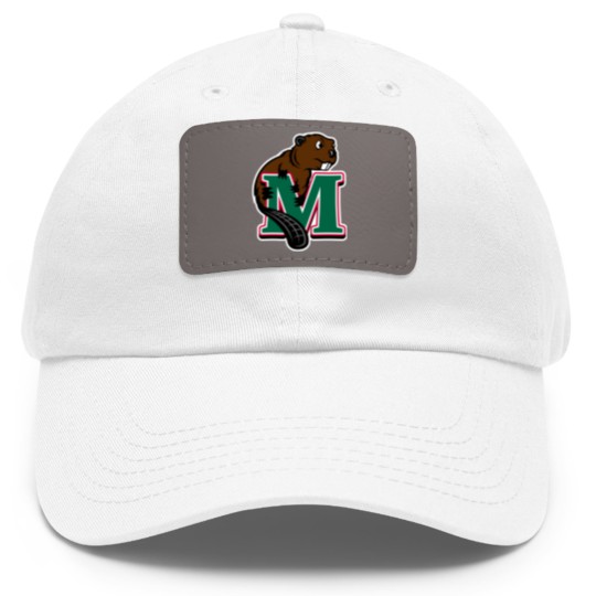 Discover The Minot State Beavers Dad Hat With Leather Patch