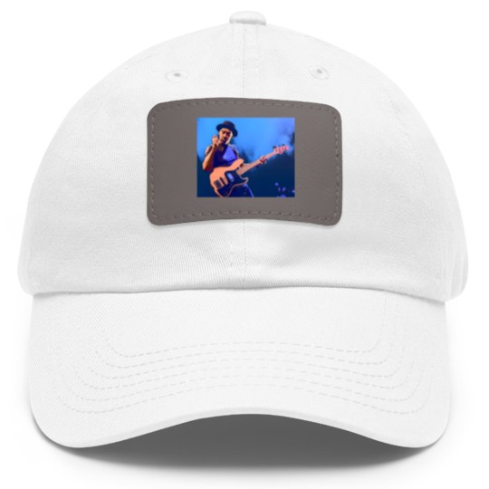 Discover Marcus Miller Bassist Dad Hat With Leather Patch