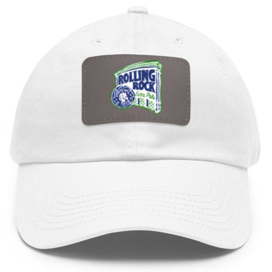 Discover Rolling Rock POP | Essential Dad Hat With Leather Patch