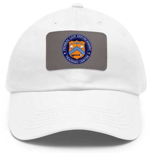 Discover FLETC Glynco Georgia Dad Hat With Leather Patch