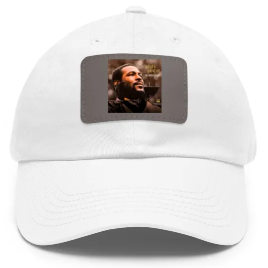 Discover Marvin Gaye - What's Going On Dad Hat With Leather Patch