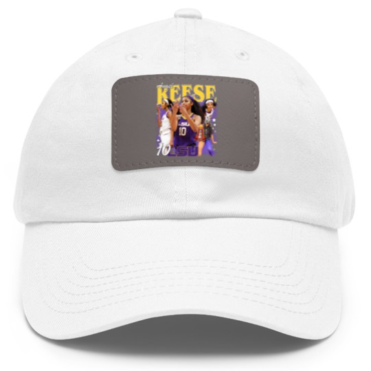 Discover Angel Reese Vintage Dad Hat With Leather Patch