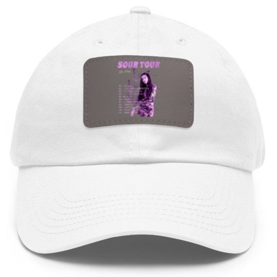 Discover Sour Tour concert Classic Dad Hat With Leather Patch