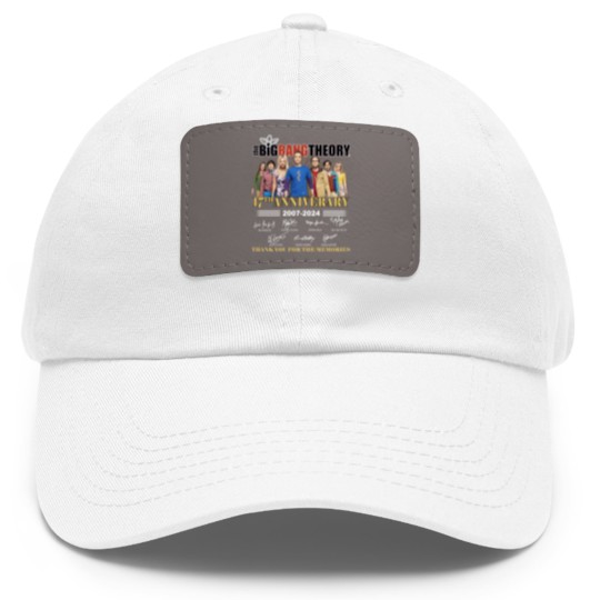 Discover The Big Bang Theory Dad Hat With Leather Patch | The Big Bang Anniversary Dad Hat With Leather Patch
