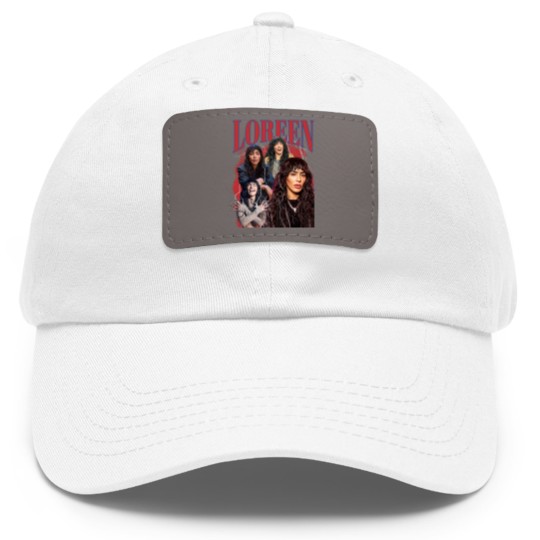 Discover Vintage 90s Loreen Dad Hat With Leather Patch