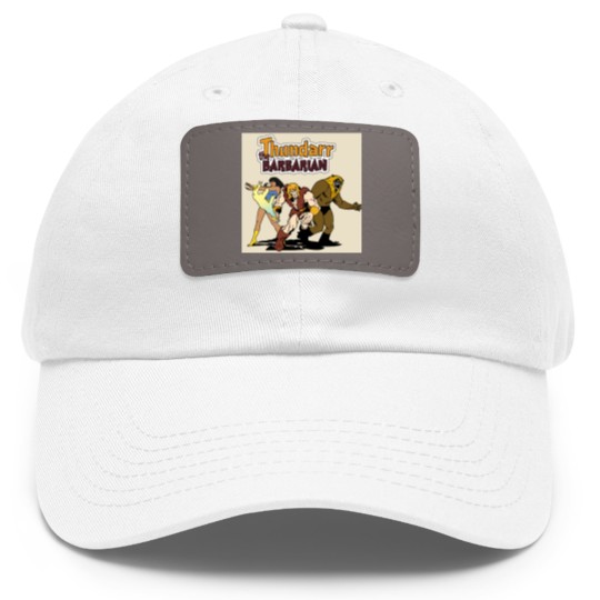 Discover Thundarr The barbarian Dad Hat With Leather Patch