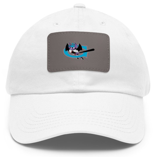 Discover Game of Greensboro Bats Baseball Dad Hat With Leather Patch