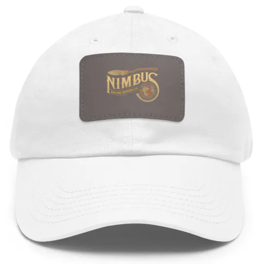 Discover Nimbus Racing Broom Company Unisex Dad Hat With Leather Patch Dad Hat With Leather Patch