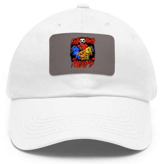 Discover Five Nights at Freddy's Freddy & Friends Funko Pop Dad Hat With Leather Patch