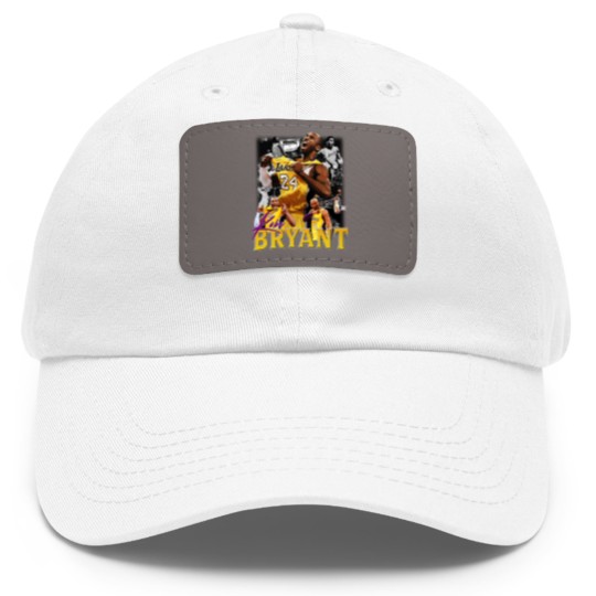 Discover Kobe Bryant Dad Hat With Leather Patch, Vintage Kobe Bryant Dad Hat With Leather Patch