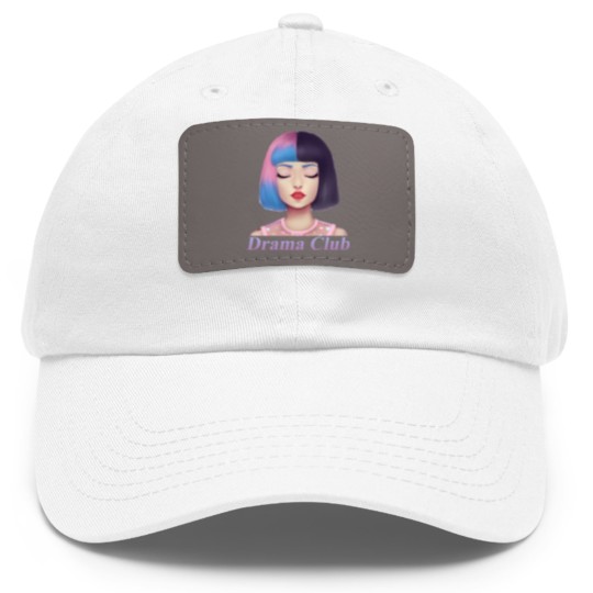 Discover Music Dad Hat With Leather Patch, Music Lover Dad Hat With Leather Patch, Melanie Martinez