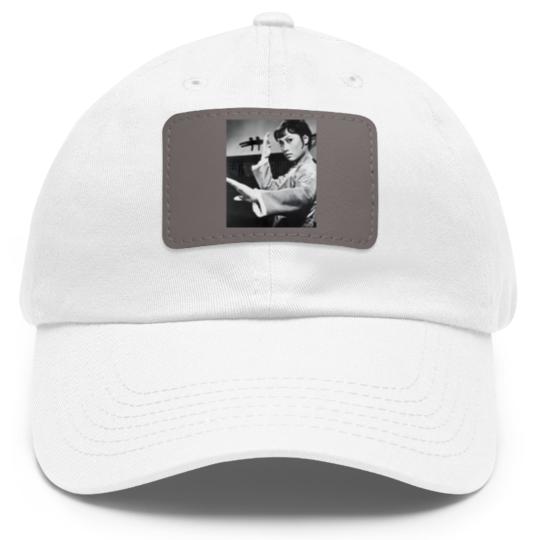 Discover Angela Mao - Martial Arts Actress Dad Hat With Leather Patch