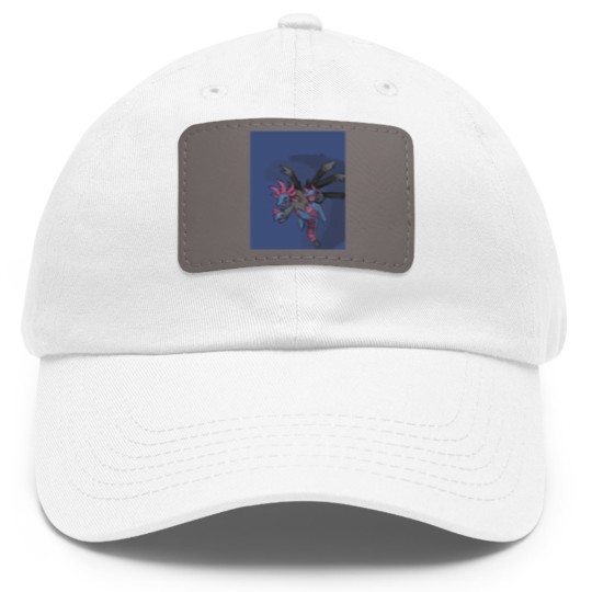 Discover Its Hydreigon Time Graphic Dad Hat With Leather Patch