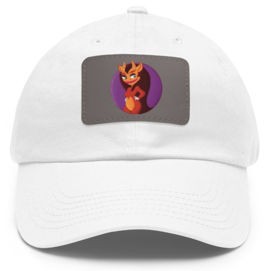 Discover Netflix Big Mouth Connie the Hormone Monstress Dad Hat With Leather Patch