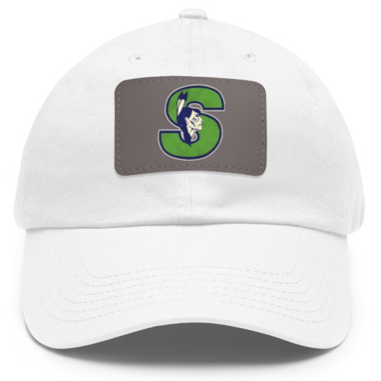 Discover Springfield Indians Retro Defunct Ice Hockey (1) Dad Hat With Leather Patch