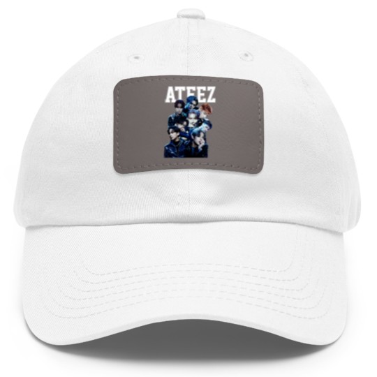 Discover Ateez Vintage Dad Hat With Leather Patch, Ateez Dad Hat With Leather Patch,Ateez Break The Wall Dad Hat With Leather Patch