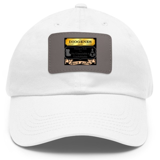Discover Mycroft Holmes - Diogenes Club - For The Unsociable  Unclubbable Dad Hat With Leather Patch