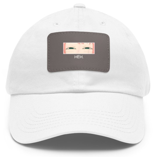 Discover Emotion Heh Cute Anya Funny Dad Hat With Leather Patch