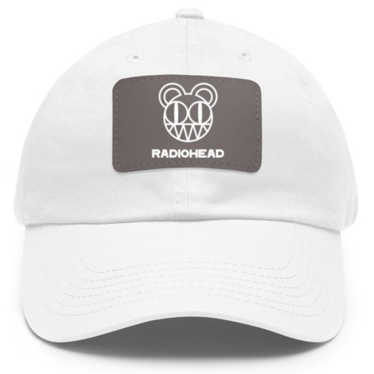 Discover Vintage Radiohead Dad Hat With Leather Patch