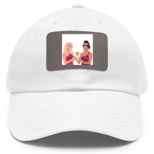Discover SNL Super Showcase Maya Rudolph and Kristen Wiig Dad Hat With Leather Patch